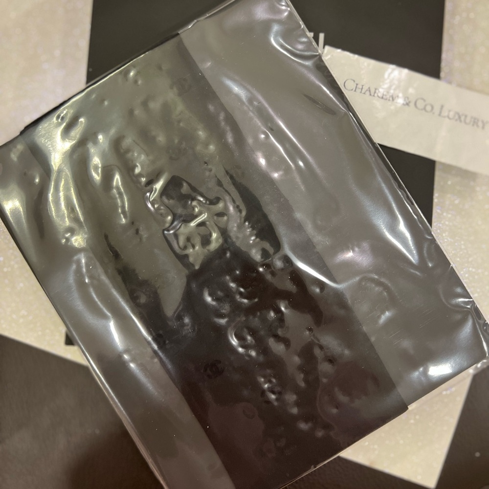 CHANEL CC Runway 🖤 Stockings tights Black size Medium M 🖤 - Picture 6 of 8